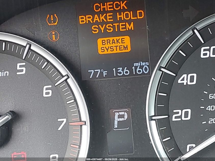 2016 Acura Tlx VIN: 19UUB1F31GA000694 Lot: 43074487