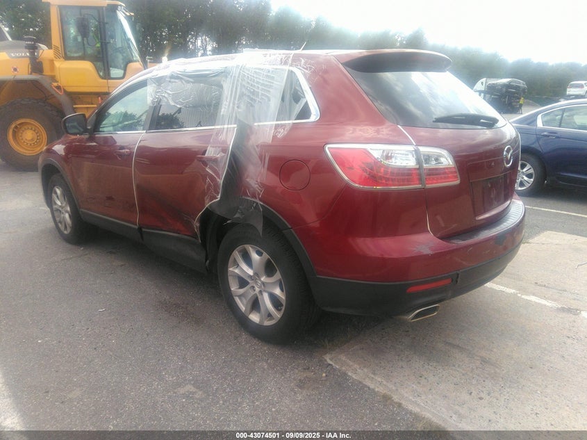 Vin: jm3tb2caxc0341974, lot: 43568748, mazda cx-9 touring 20124