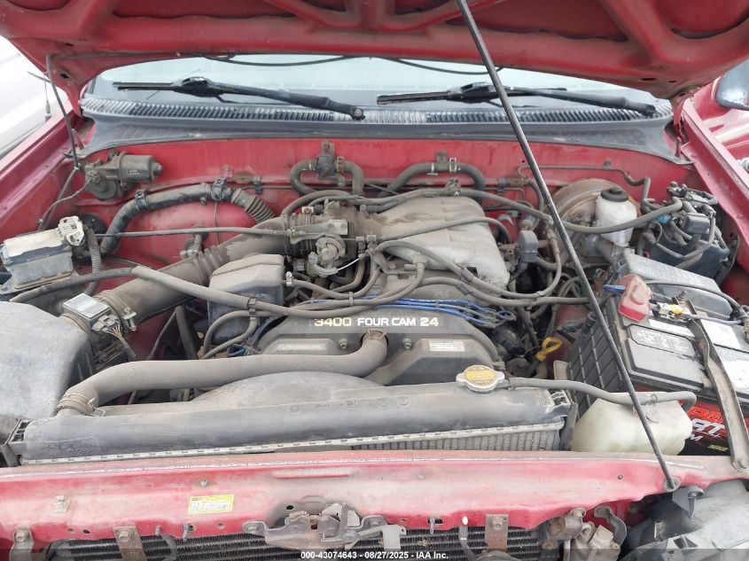 1997 Toyota T100 Sr5 V6 VIN: JT4UN24D1V0039165 Lot: 43074643