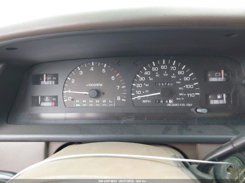 1997 Toyota T100 Sr5 V6 VIN: JT4UN24D1V0039165 Lot: 43074643