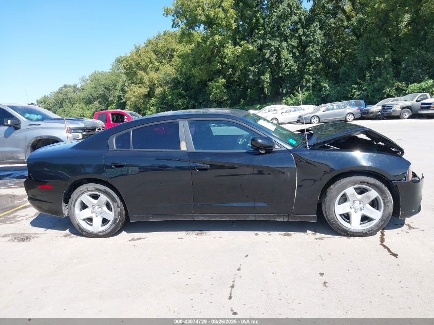 2012 Dodge Charger Police VIN: 2C3CDXAT3CH181859 Lot: 43074729