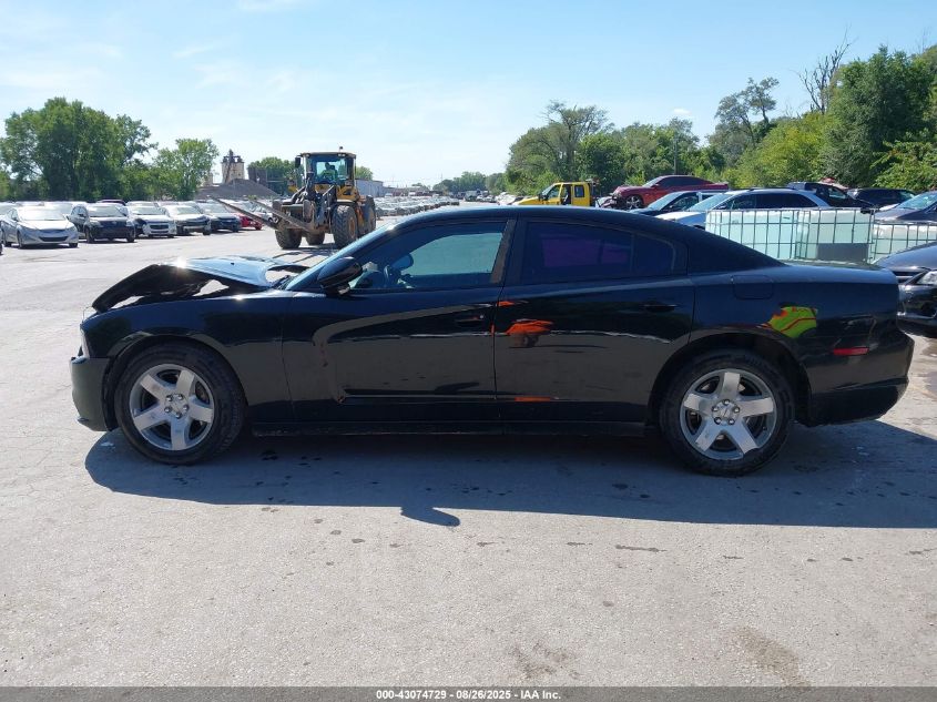 2012 Dodge Charger Police VIN: 2C3CDXAT3CH181859 Lot: 43074729
