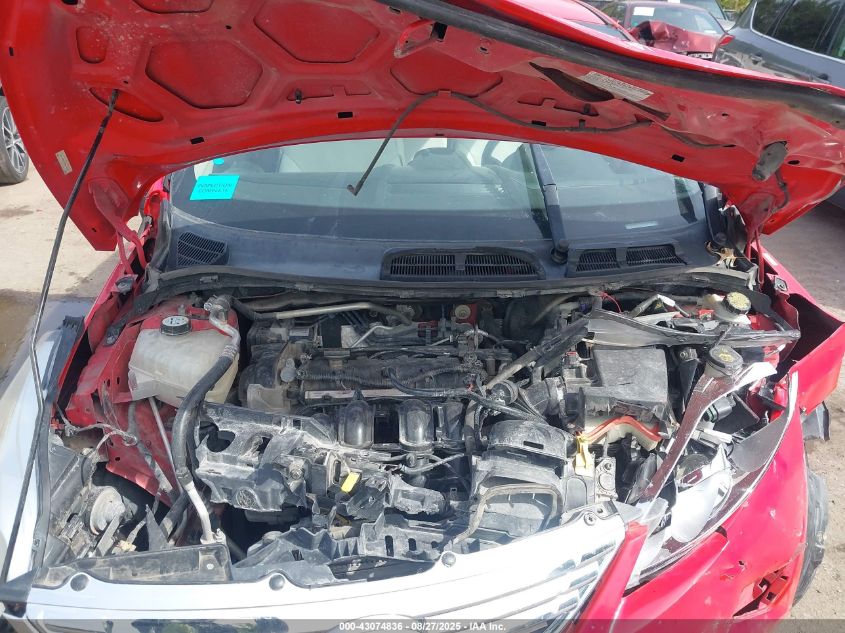 2012 Ford Fiesta Sel VIN: 3FADP4CJ7CM219716 Lot: 43074836