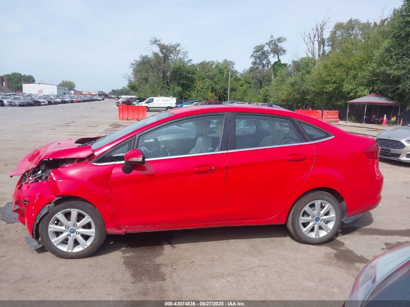 2012 Ford Fiesta Sel VIN: 3FADP4CJ7CM219716 Lot: 43074836