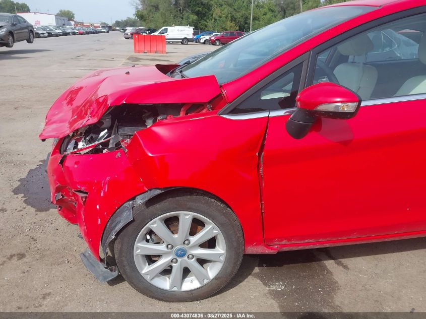 2012 Ford Fiesta Sel VIN: 3FADP4CJ7CM219716 Lot: 43074836