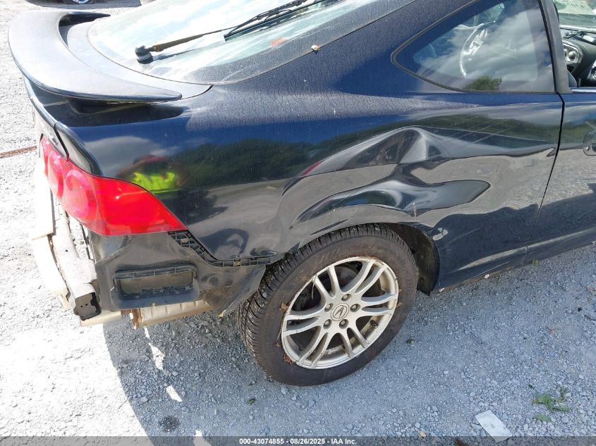 2006 Acura Rsx VIN: JH4DC54806S018919 Lot: 43074855