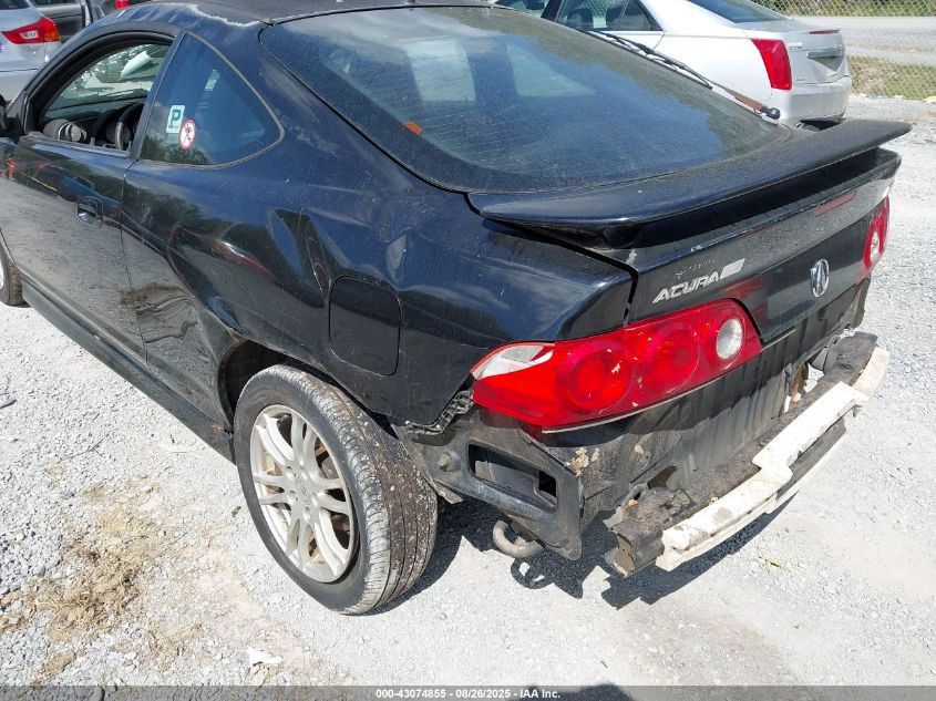 2006 Acura Rsx VIN: JH4DC54806S018919 Lot: 43074855