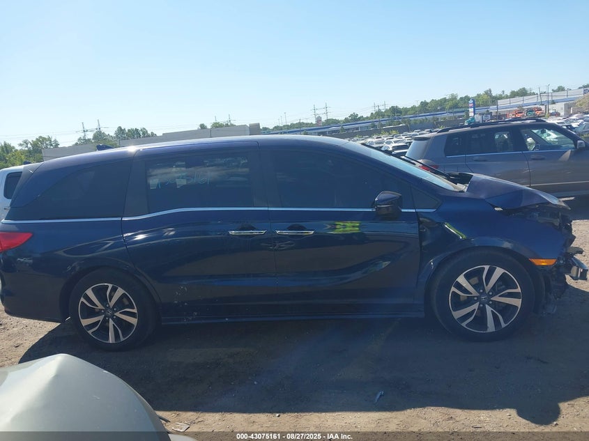2024 Honda Odyssey Touring VIN: 5FNRL6H87RB002662 Lot: 43075161