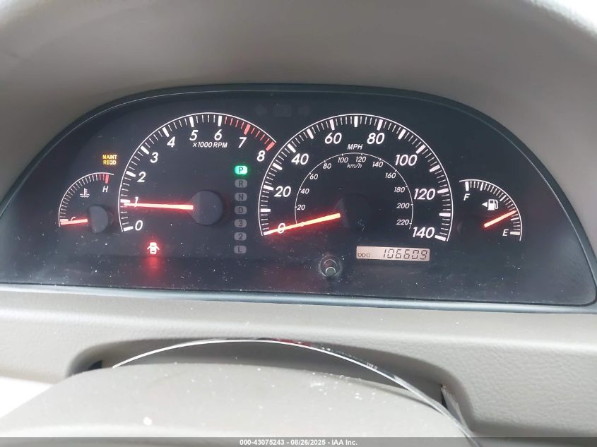 2005 Toyota Camry Xle V6 VIN: 4T1BF32K25U085202 Lot: 43075243