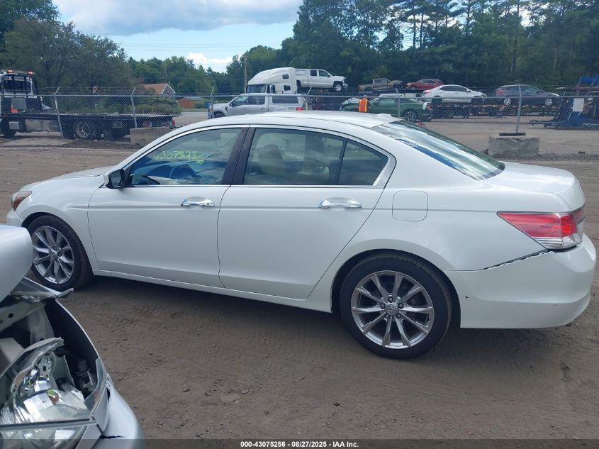 2012 Honda Accord 3.5 Ex-L VIN: 1HGCP3F84CA018296 Lot: 43075256
