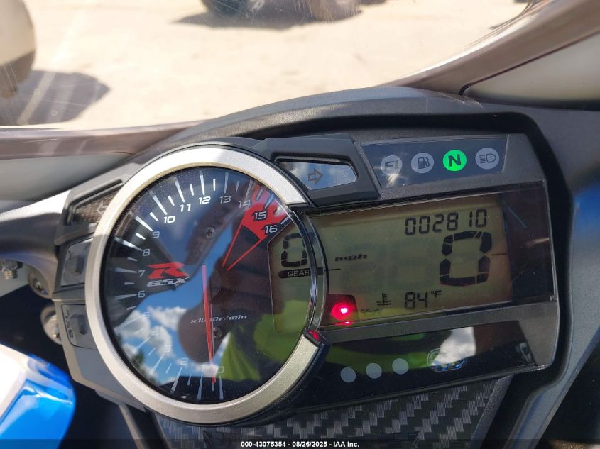 2025 Suzuki Gsx-R750 VIN: JS1GR7MA4S7100557 Lot: 43075354