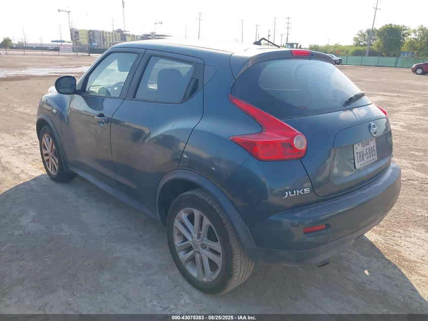 Vin: jn8af5mr3dt224624, lot: 43569630, nissan juke s 20133