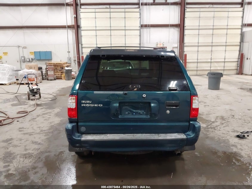 1998 Isuzu Rodeo Ls/S VIN: 4S2CK58W4W4337404 Lot: 43075464