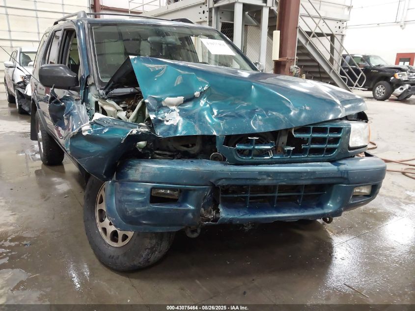 1998 Isuzu Rodeo Ls/S VIN: 4S2CK58W4W4337404 Lot: 43075464