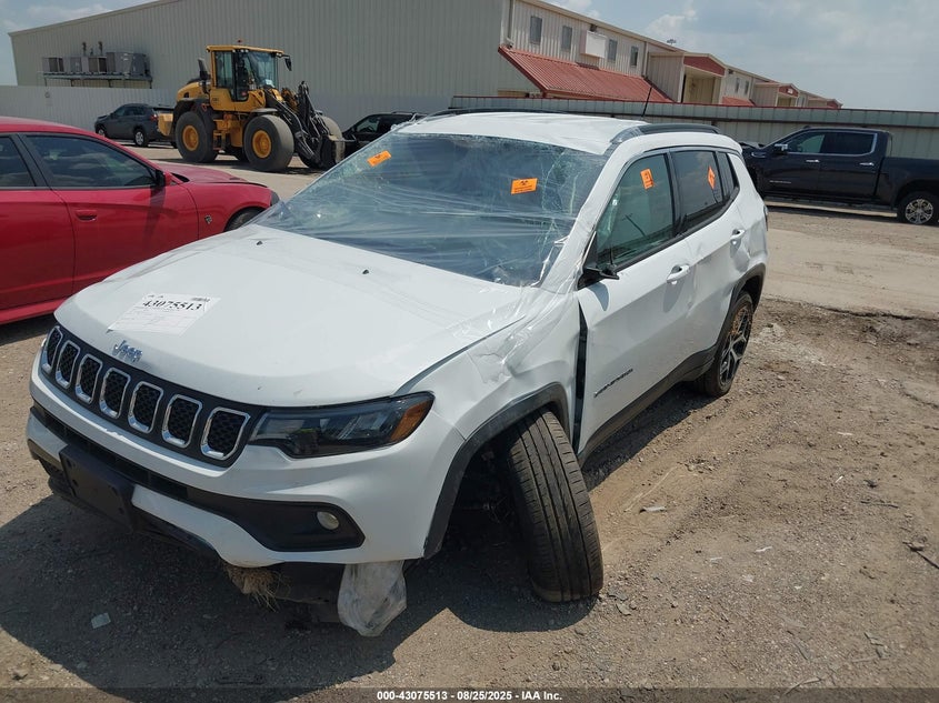 2024 Jeep Compass 2.0 Latitude 4x4 White Lot 111043075513 Vin 3C4NJDBN3RT607139
