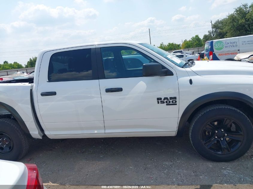 2024 Ram 1500 Classic Warlock 4X4 5'7 Box VIN: 1C6RR7LG0RS157602 Lot: 43075591
