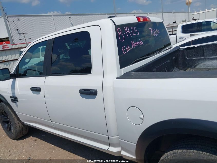 2024 Ram 1500 Classic Warlock 4X4 5'7 Box VIN: 1C6RR7LG0RS157602 Lot: 43075591