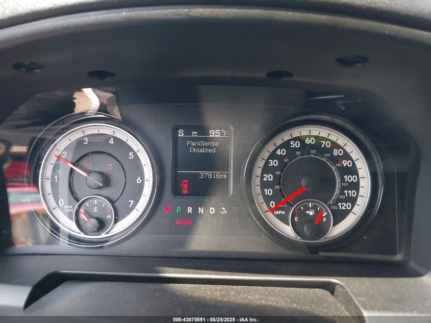 2024 Ram 1500 Classic Warlock 4X4 5'7 Box VIN: 1C6RR7LG0RS157602 Lot: 43075591