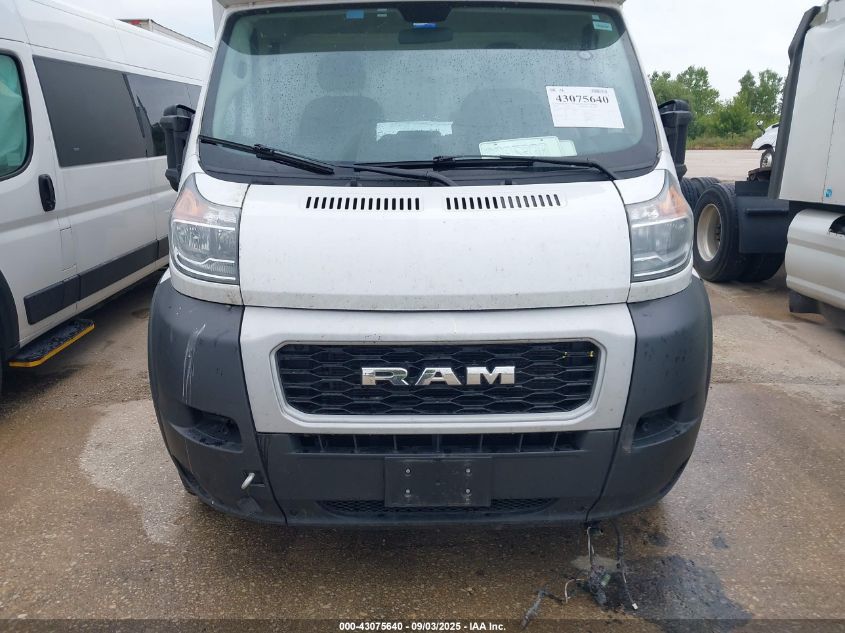2021 Ram Promaster 3500 Cutaway Low Roof VIN: 3C7WRVLG0ME577536 Lot: 43075640