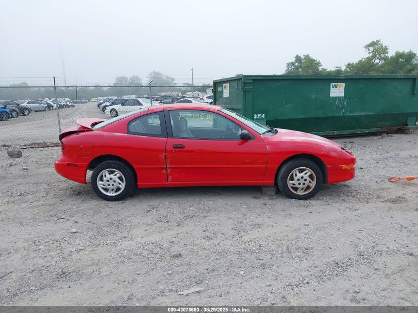 1998 Pontiac Sunfire Se VIN: 1G2JB1240W7539436 Lot: 43075683