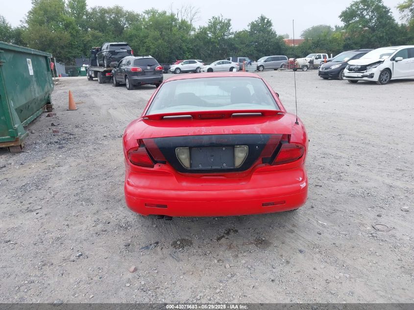 1998 Pontiac Sunfire Se VIN: 1G2JB1240W7539436 Lot: 43075683