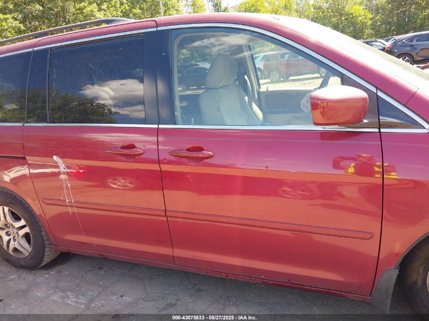 2006 Honda Odyssey Ex VIN: 5FNRL38406B401260 Lot: 43075833