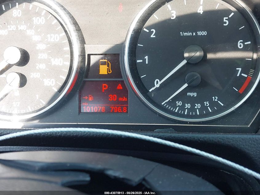 2006 BMW 325I VIN: WBAVB135X6KX67040 Lot: 43075913