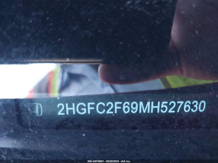 2021 HONDA CIVIC LX - 2HGFC2F69MH527630