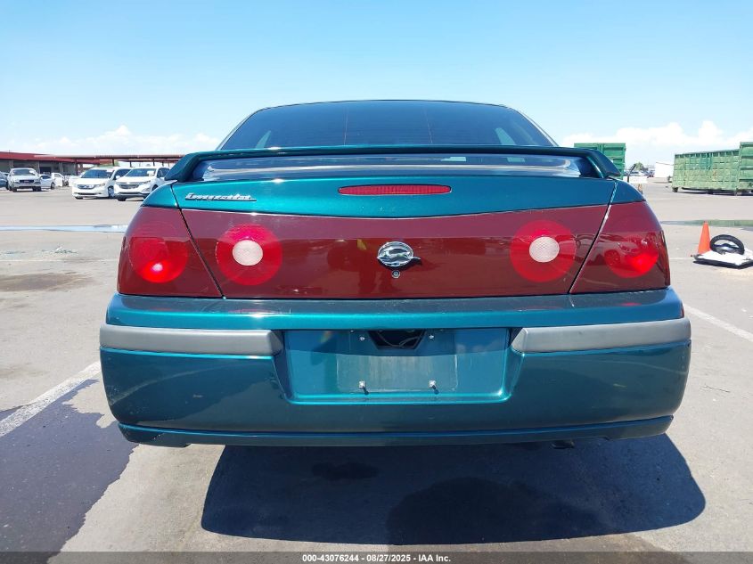 2000 Chevrolet Impala VIN: 2G1WF55E8Y9152189 Lot: 43076244
