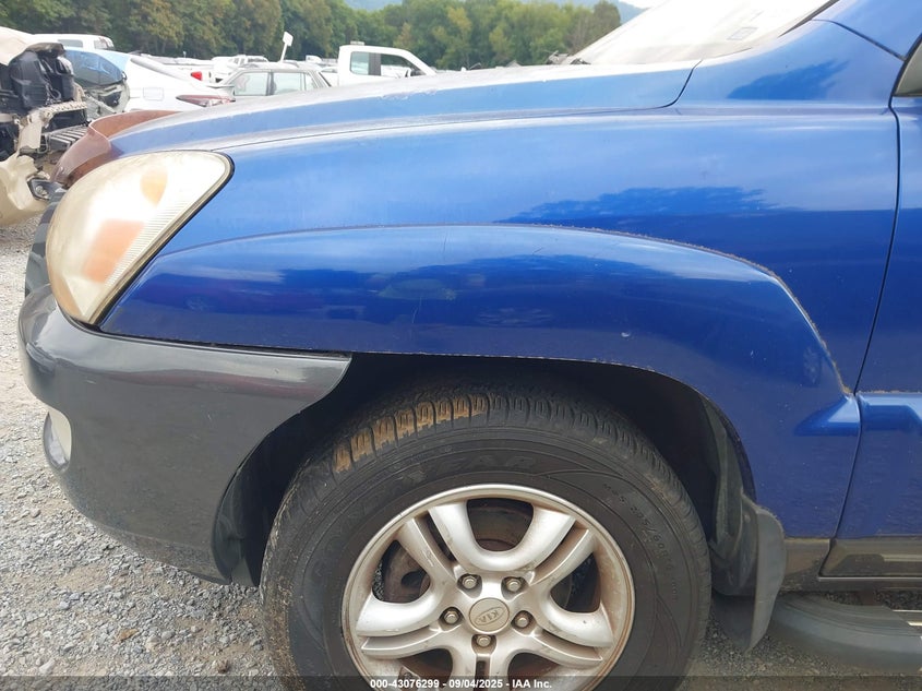 2008 Kia Sportage Ex/Lx VIN: KNDJF723587460292 Lot: 43076299