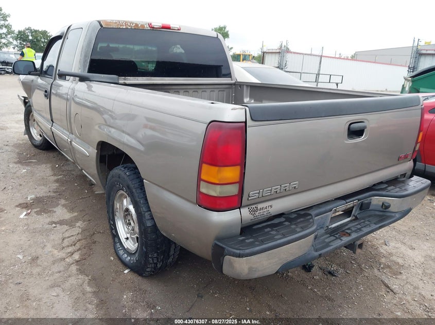 2002 GMC Sierra 1500 Sle beige truck gasoline 2GTEC19V121171588 photo #4