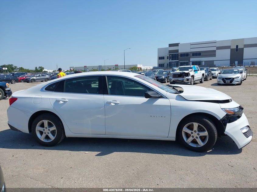 2022 Chevrolet Malibu Fwd Ls VIN: 1G1ZB5ST7NF204295 Lot: 43148519