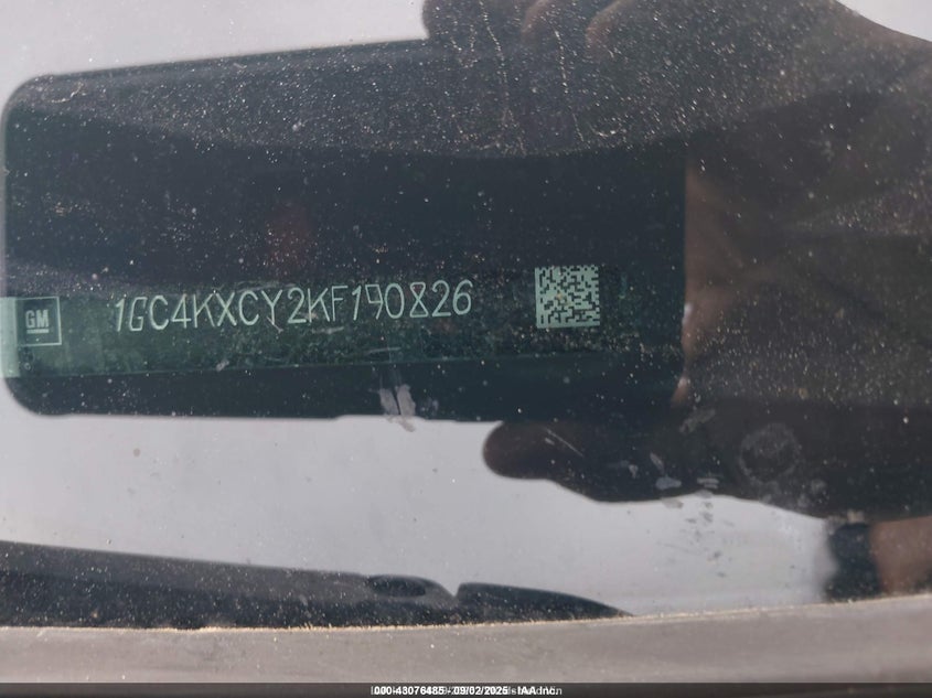 1GC4KXCY2KF190826 2019 CHEVROLET SILVERADO photo no. 9