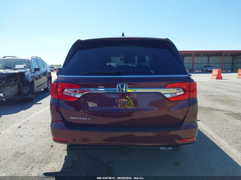 2018 Honda Odyssey Ex VIN: 5FNRL6H55JB061591 Lot: 43076615