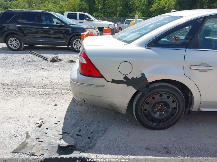 2007 Ford Five Hundred Sel VIN: 1FAHP241X7G142652 Lot: 43076636