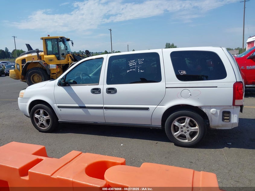 2008 Chevrolet Uplander Ls VIN: 1GNDV23W68D133971 Lot: 43076666