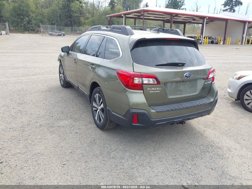 2019 Subaru Outback 2.5 2.5i Limited Green Lot 111043076735 Vin 4S4BSANC3K3316601