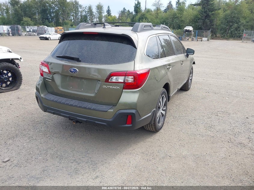 2019 Subaru Outback 2.5 2.5i Limited Green Lot 111043076735 Vin 4S4BSANC3K3316601