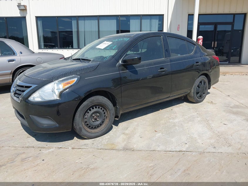 Vin: 3n1cn7ap8kl801660, lot: 43570986, nissan versa 1.6 s+ 20192