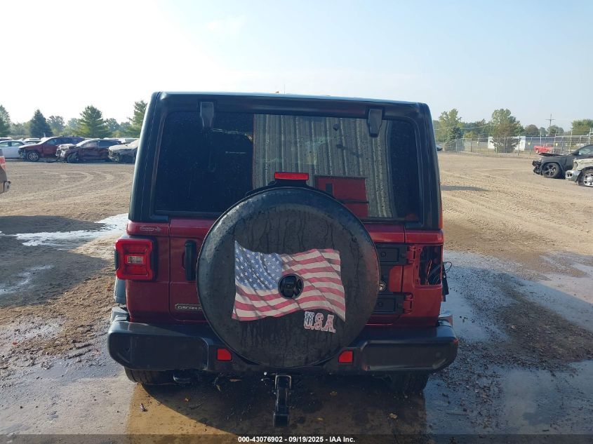 2021 Jeep Wrangler Unlimited Freedom 4X4 VIN: 1C4HJXDG6MW627529 Lot: 43076902