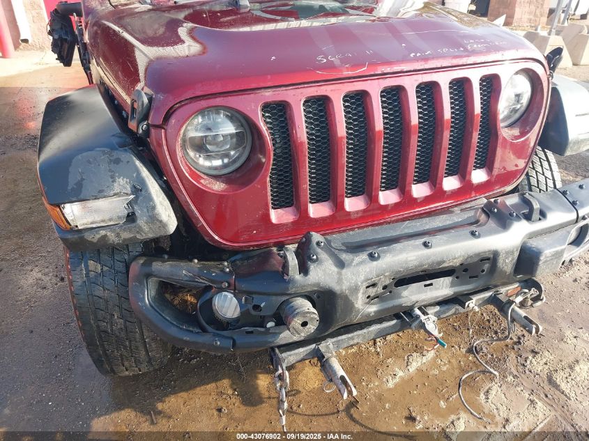 2021 Jeep Wrangler Unlimited Freedom 4X4 VIN: 1C4HJXDG6MW627529 Lot: 43076902