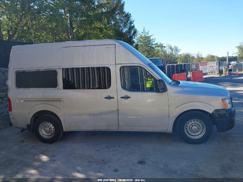 2014 Nissan Nv Cargo Nv2500 Hd S V6 VIN: 1N6BF0LY9EN100128 Lot: 43076904