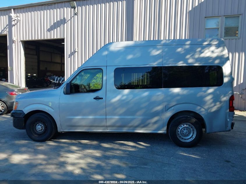 2014 Nissan Nv Cargo Nv2500 Hd S V6 VIN: 1N6BF0LY9EN100128 Lot: 43076904