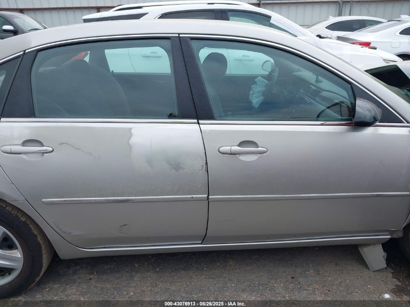 2008 Chevrolet Impala Ls VIN: 2G1WB58N889131026 Lot: 43076913