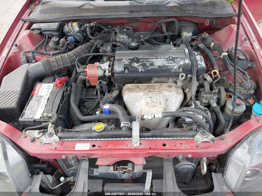 1998 Honda Prelude VIN: JHMBB6245WC003262 Lot: 43077037