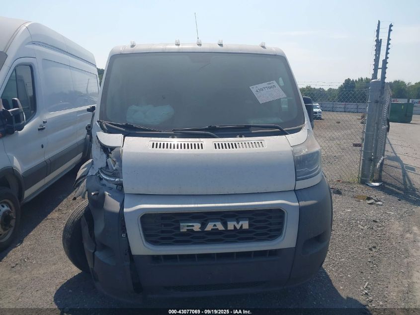 2019 Ram Promaster 1500 Low Roof 136 Wb VIN: 3C6TRVAG7KE530480 Lot: 43077069