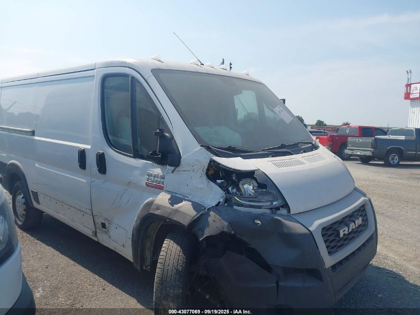 2019 Ram Promaster 1500 Low Roof 136 Wb VIN: 3C6TRVAG7KE530480 Lot: 43077069