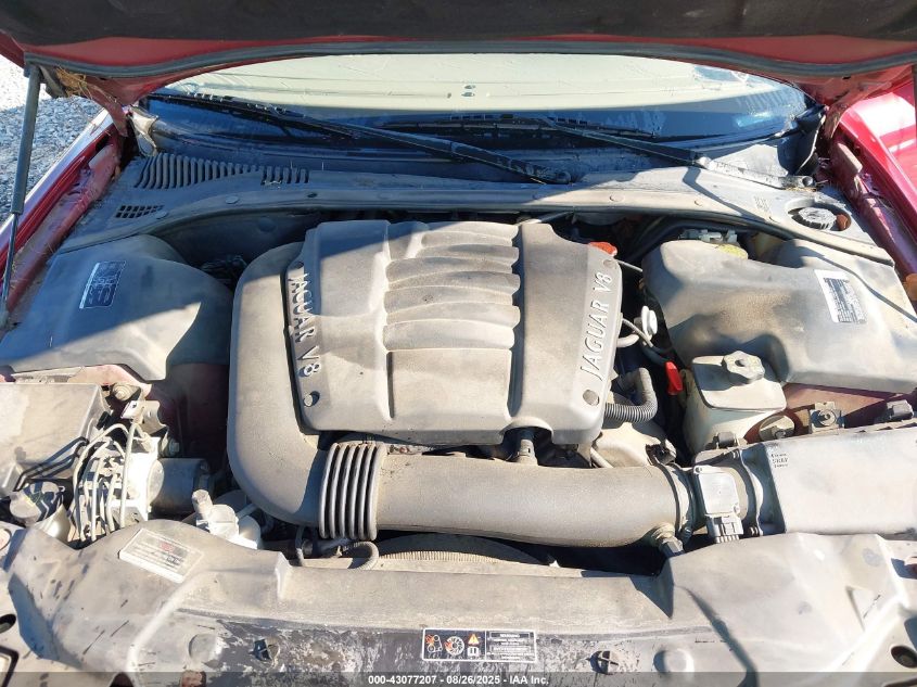 2000 Jaguar S-Type 4.0L V8 VIN: SAJDA01D3YGL51828 Lot: 43077207