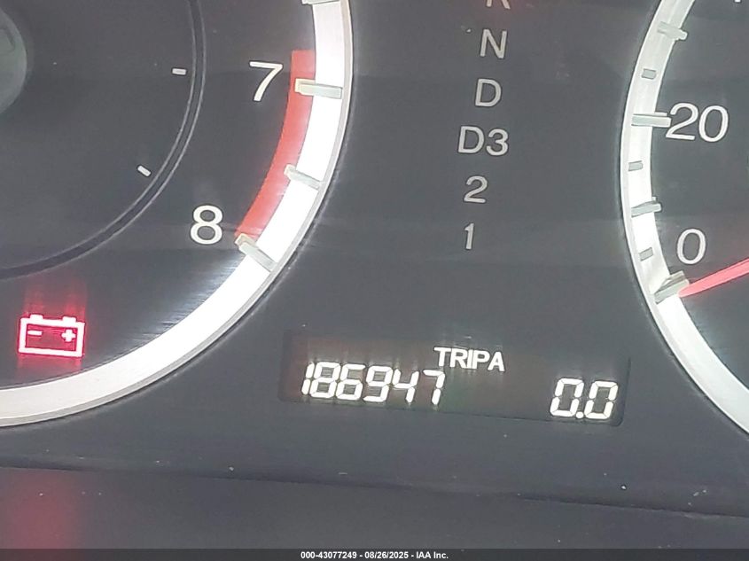 2010 Honda Accord 2.4 Lx VIN: 1HGCP2F35AA185827 Lot: 43077249