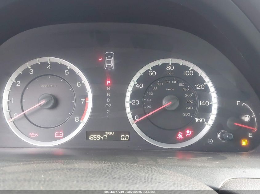 2010 Honda Accord 2.4 Lx VIN: 1HGCP2F35AA185827 Lot: 43077249